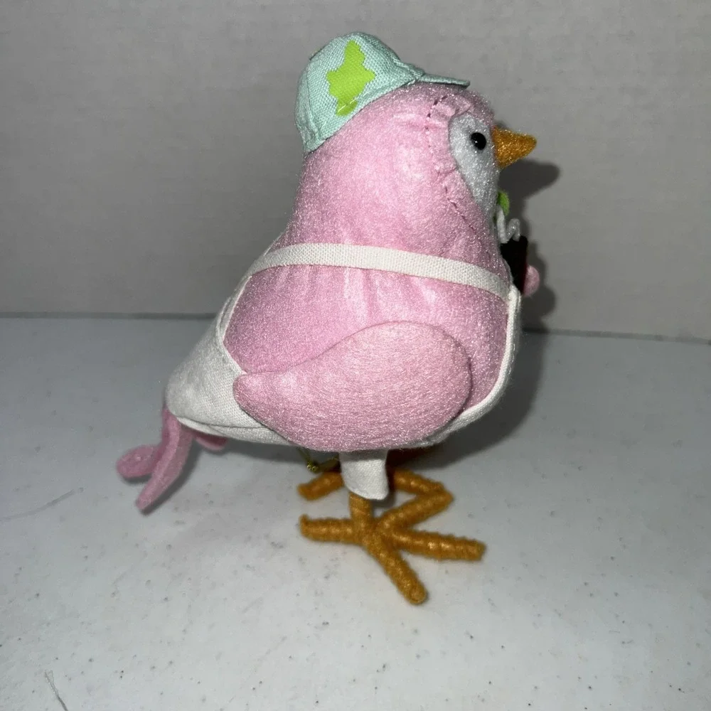 Featherly Friends Target Spritz Pink Bird Scribble Decor Painter Spring NWT